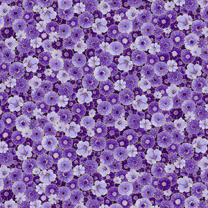 Utopia - Small Packed Flowers Fabric