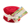 Moda Fabrics - Bella Solids Red Junior Jelly Roll 9900JJR 16
