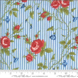 Harbor Springs Floral Stripe by Minick & Simpson for Moda Fabrics 14900 12