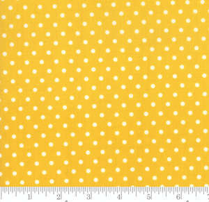 Bubble Pop - Reproduction Dots Yellow by American Jane for Moda Fabric