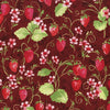 Sugar Berry Strawberry Pie Radiant Crimson Red Glitter by RJR 3371-002