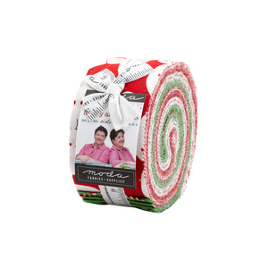 Merry and Bright Jelly Roll by Me and My Sister Designs for Moda Fabrics