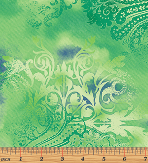 Dreamscape Basic Green Apple 1046-42 by Benarex | Royal Motif Fabrics