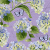 Clothworks - Heavenly Hydrangeas - Light Purple