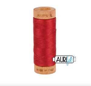 Aurifil 80wt Cotton Thread #1103 Burgundy