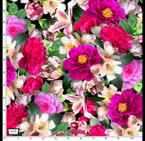 Mon Ami Romance by Michael Miller Fabrics | Floral Fabrics sold at RMF