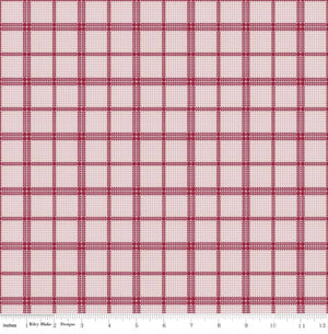 Penny Rose Fabrics - Rustic Romance - Plaid Pink