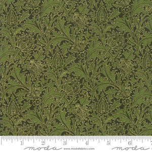 Moda Fabrics 108" Wide Morris Holiday Met Pine Quilt Backing 11144 18M