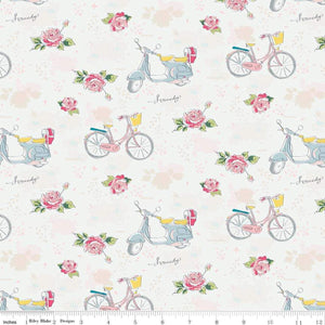 Someday Main Cream Fabric by Riley Blake | C7910 | Designer Fabrics
