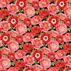 Poppy Meadows Large Poppies by Henry Glass Fabrics|Royal Motif Fabrics