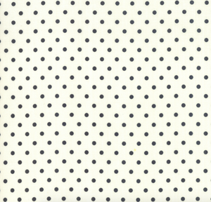 Bubble Pop - Reproduction Dots White Black by American Jane for Moda