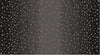 Andover Fabrics - Ombre Snowflake Black Metallic by Makower UK
