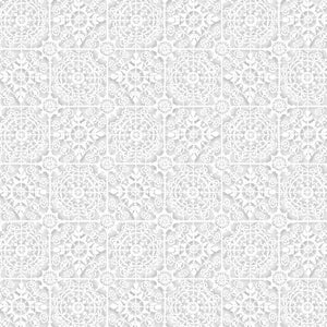 White Out - White Tiles Light Gray/White