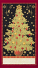 Winter's Grandeur 7 Holiday Colorstory Tree Panel by Robert Kaufman