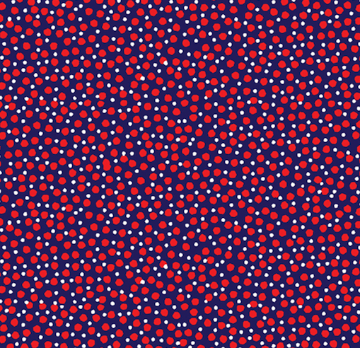 Love American Style - Ditsy Dots - Benartex – Royal Motif Fabrics