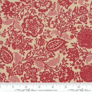 Moda Chafarcani French General Traditional Floral Rouge Oyster 1385021