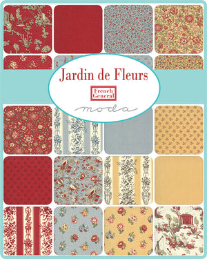 Jardin De Fleurs Jelly Roll by French General for Moda Fabrics | Precuts