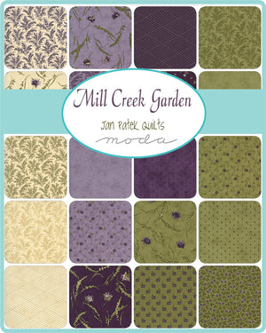 Mill Creek Garden Jelly Roll by Jan Patek for Moda Fabrics | Precuts