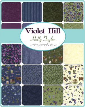 Violet Hill Charm Pack by Holly Taylor for Moda Fabrics | Charm Pack Fabrics
