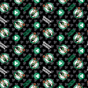 Licensed NBA (National Basketball Assoc.) Boston Celtics by Camelot Fabrics