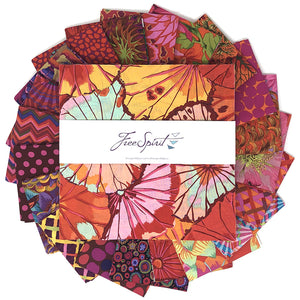 Kaffe Fassett Equator 10" Squares/Layer Cake by Free Spirit Fabrics