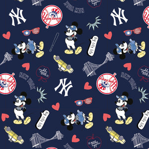 Licensed Disney MLB Mash-Up New York Yankee 