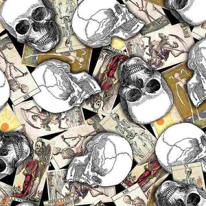 Creep It Real - Skulls On Tarot Cards