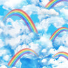 Rainbows and Clouds Sky by Timeless Treasures