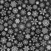 Peace Joy and Love - Chalkboard Snowflakes