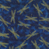 Graceful Garden - Dragonfly Royal Fabric