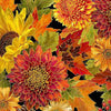 Autumn Leaves-Packed Harvest Bouquets Metallic