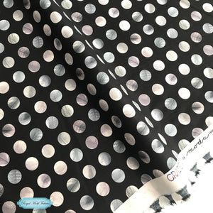 Moda - Gradients 2 Onyx Dots Black fabric