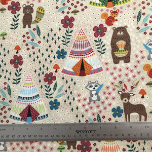 Dream Away - Teepees and Forest Animals 