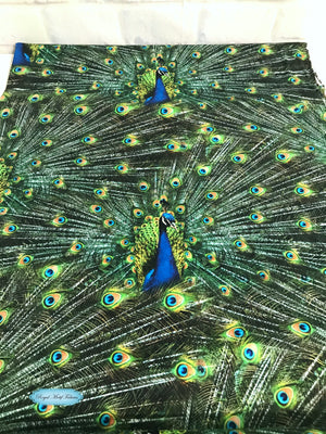 Hoffman Fabrics - Proud As A Peacock - Peacock Digital Print
