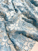 Embroidered Lace Fabric Embellished with Sequins | Designer Fabrics