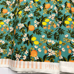Primavera Citrus Floral Teal Fabric | RP300-TE3