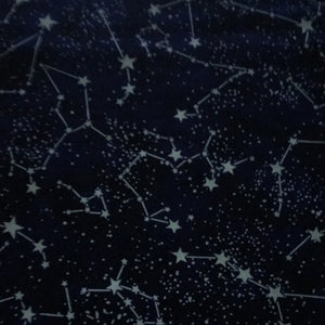 Glow in the Dark Constellations Fabric