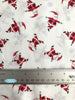 Fat Quarter - Andover Fabrics - Jolly Santa - Scatter White