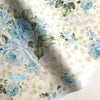 Robert Kaufman - Anna Blue Floral Fabric