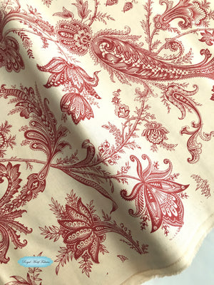 Andover Fabrics - Carlisle - Red Jacobean