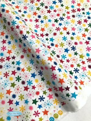 Fat Quarter - Andover Fabrics - Joyeux - Stars Multi