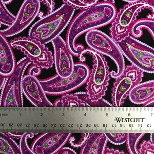 Timeless Treasures - Wild Orchid - Paisley