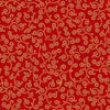 Gilded Rose - Gilded Roses Curl Red Fabric