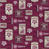 Licensed Colleges Fabrics - Texas A&M University by Sykel Enterprises