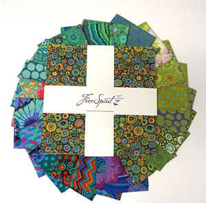 Kaffe Fassett Island 10" Squares/Layer Cake by Free Spirit Fabrics