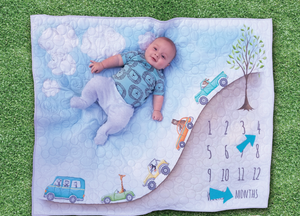 Baby Milestone Mats by Terri Dekengolb for Windham Fabrics 51988DP-X