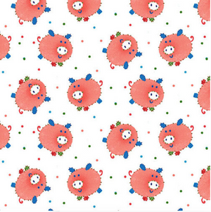 Little Red Barn - Piggy by Studio E Fabrics | Novelty Fabrics
