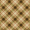 Gather Here - Harvest Bias Plaid Metallic Fabric by Timeless Treasures