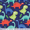 Dino-Mite - Jurassic Navy by Maude Asbury for Blend Fabrics