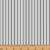 Tonal Stripes White/Black by Kanvas Studio for Benartex 7812-99